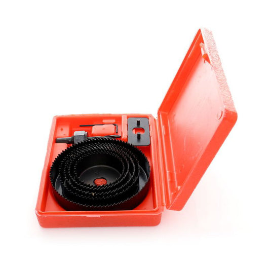 Set carote pentru lemn, 8 elemente, 64-127mm, Kraft&Dele, KD10279