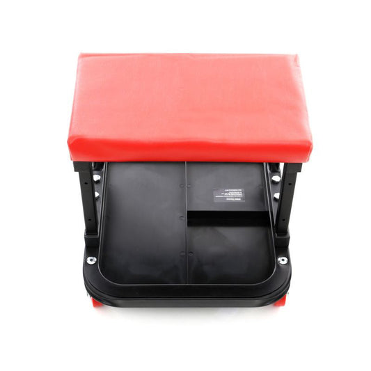 Scaun service auto cu sertar scule, roti 360 grade, Kraft&Dele KD375