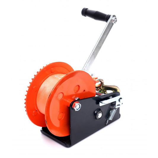 Troliu manual cu centura 50 mm, 10 m, Kraft&Dele KD1315