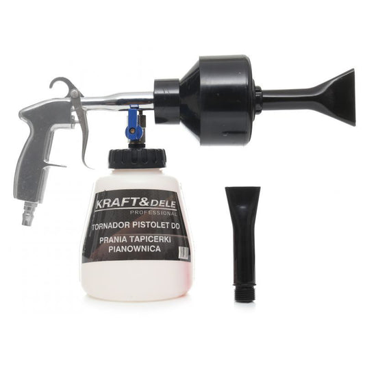 Pistol pneumatic tornador pentru spumare tapiterie, Kraft&Dele KD10378