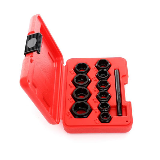 Set extractor suruburi defecte, 10 elemente, Kraft&Dele KD10269