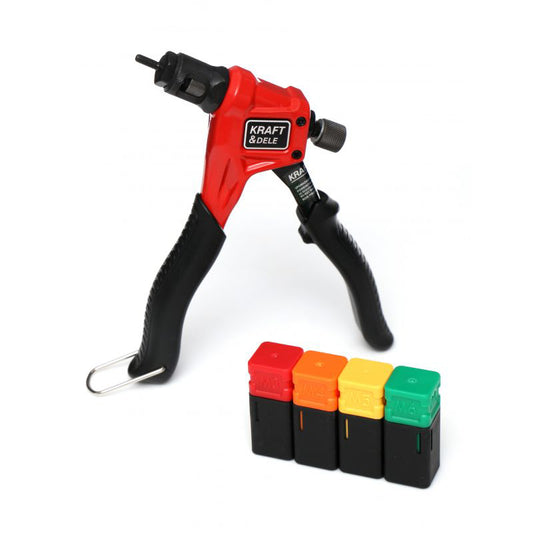 Cleste pentru nituit , Kraft&Dele KD10551, 200mm, M3-M6