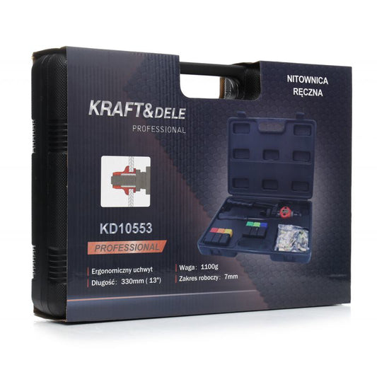 Cleste pentru nituit, Kraft&Dele KD10553, 300mm, M3-M10