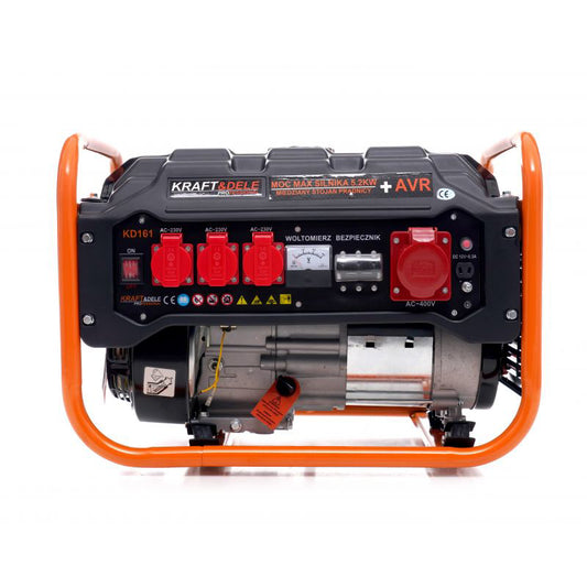 Generator trifazat 3500W 12/230V/380V, Kraft&Dele KD161