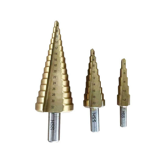 Set 3 freze conice, 4-32 mm, Bass Polska 1643