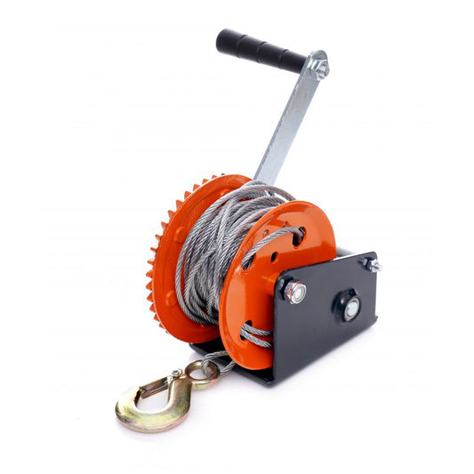 Troliu manual, 1134 kg, lungime cablu 10 m, Kraft&Dele KD1312