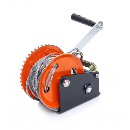 Troliu manual, 1134 kg, lungime cablu 10 m, Kraft&Dele KD1312
