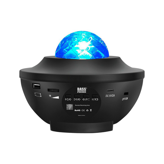 Lampa de veghe pentru copii, difuzor Bluetooth, Bass Polska BH59311