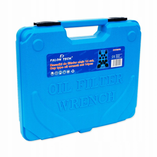 Trusa de chei pentru filtre de ulei, 14 elemente, Falon-Tech FT770773