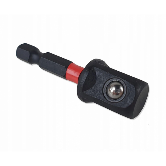 Reductor de impact, 1/4 hex la 1/2 patrat, 50 mm, Falon-Tech FT0224