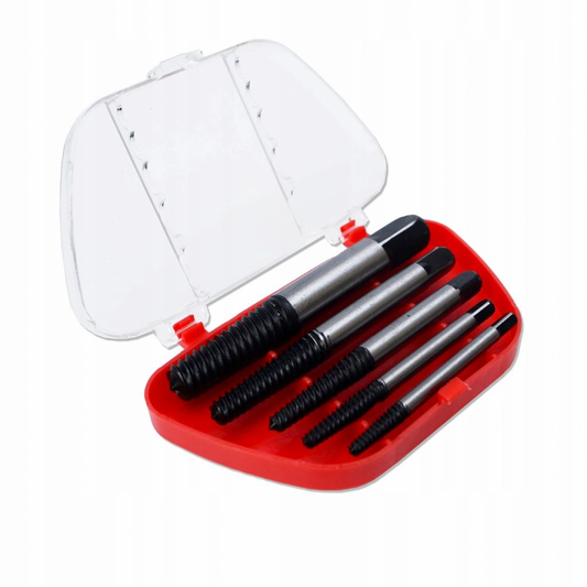 Set extractoare suruburi rupte, 5 elemente, Vorfal V07001