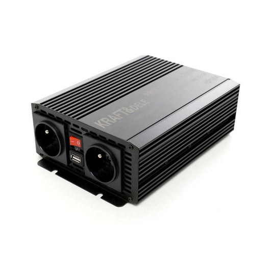 Convertor auto, 700W, 12V-230V, Kraft&Dele KD1254