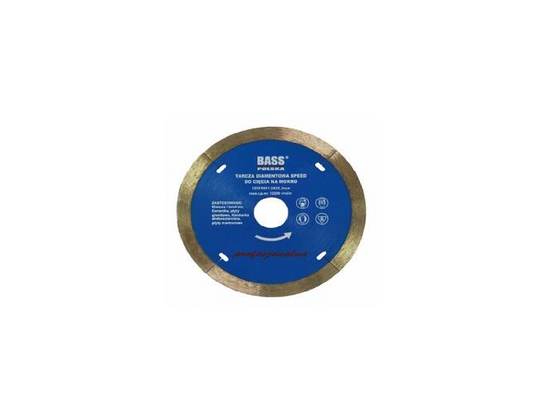Disc diamantat pentru taiere umeda, 125 mm, Bass Polska BP-2220
