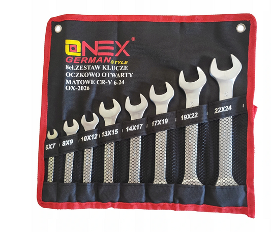 Set chei combinate, 8 elemente, 6-24 mm, Onex OX2026