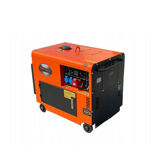 Generator pe motorina, 7000W, 12 / 230 / 400 V, Kraft&Dele KD121