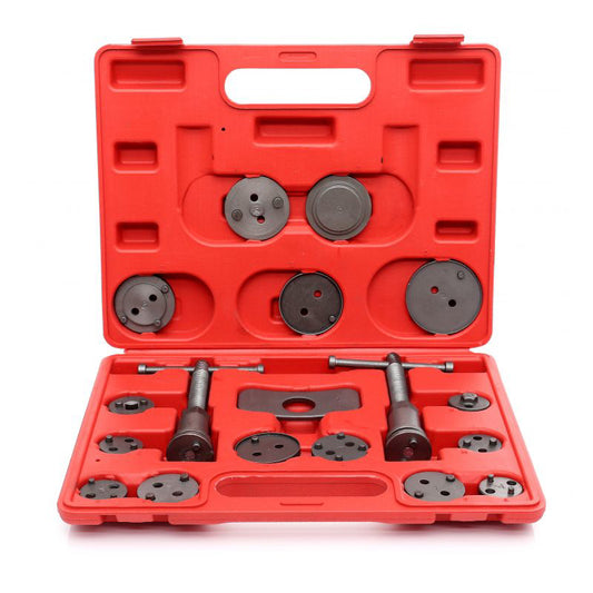 Presa etrier universala pentru placute frana, 18 piese, Kraft&Dele KD10215