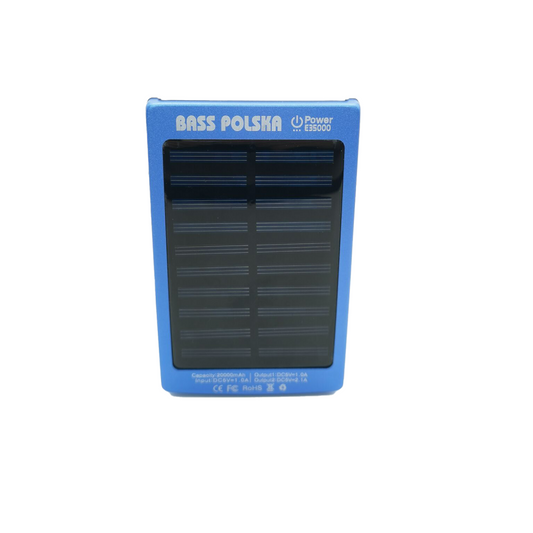 Baterie externa solara cu lanterna LED, 20000 mAh, Bass Polska 5957