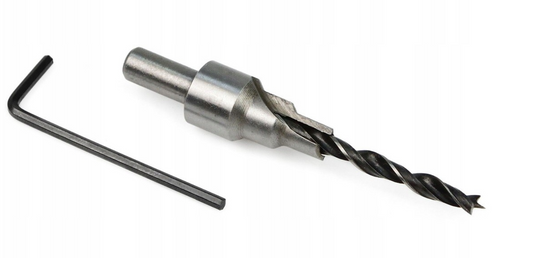 Set burghie pentru lemn, 3-6 mm, 5 elemente, Falon-Tech 11541