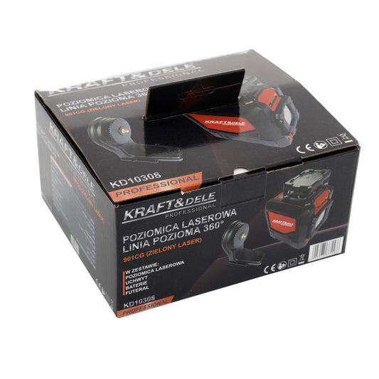 Nivela laser, orizontal si vertical, Kraft&Dele KD10308