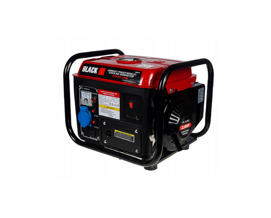 Generator de curent monofazat pe benzina, 1.5 kW, Black 13604