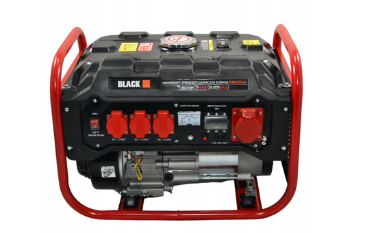 Generator de curent pe benzina, 2800 W, 400 V, Black 13606