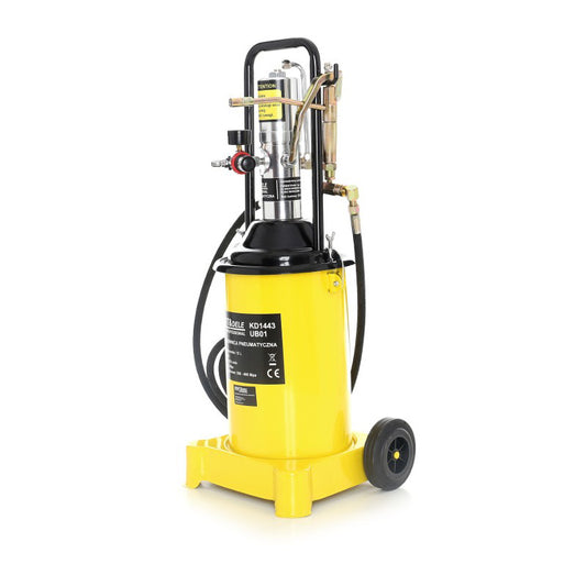 Pompa mobila pneumatica de gresare, 12 l, Kraft&Dele KD1443