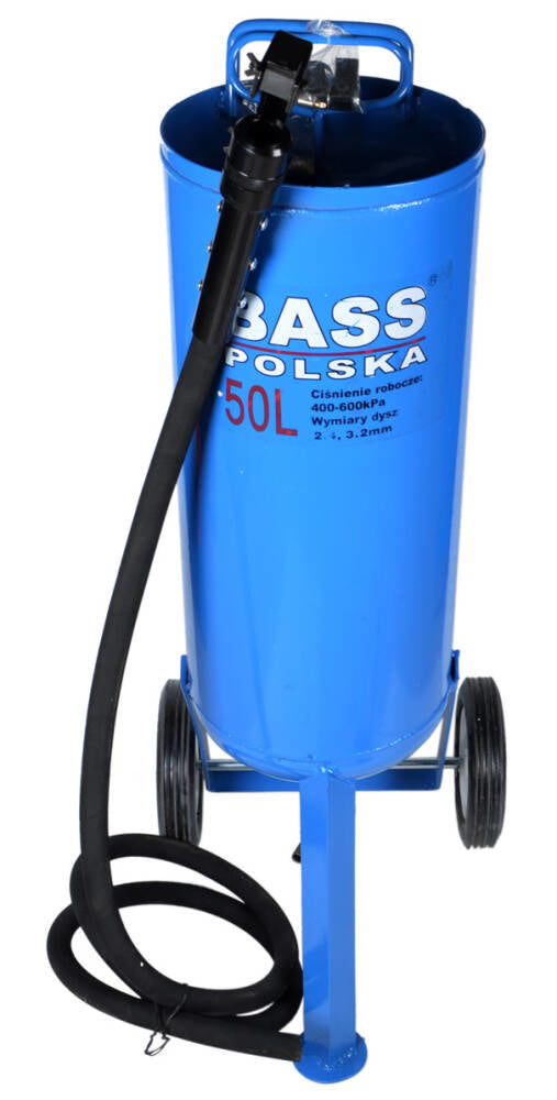 Aparat mobil pentru sablat, 50 l, Bass Polska 4254