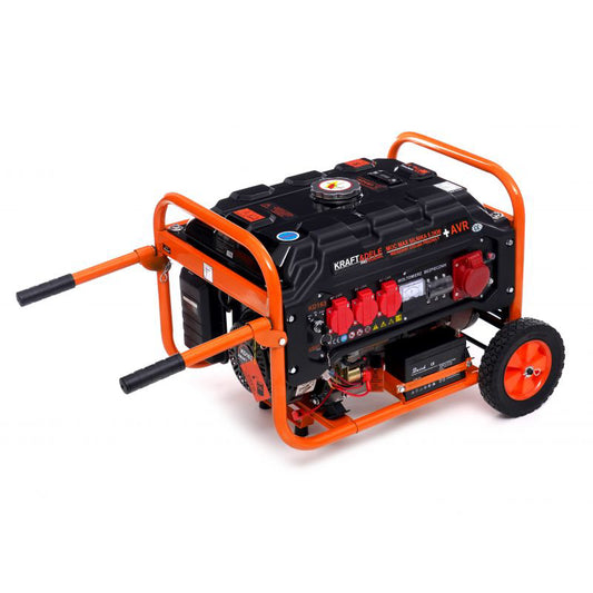 Generator de curent, 3500 W, 12 V / 230 V / 380 V, Kraft&Dele KD163