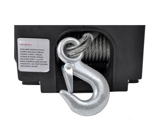 Troliu electric, 1.5 T, 2500 lbs, Bass Polska 3023