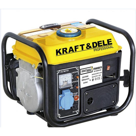 Generator de curent pe benzina, 12 / 230 V, 1200 W, Kraft&Dele KD109Z