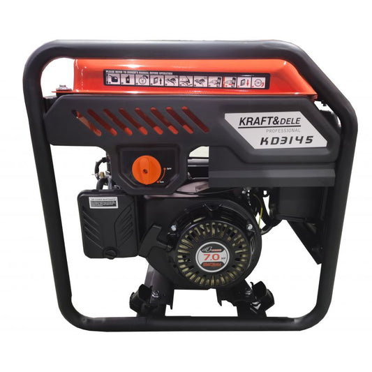 Generator de curent tip invertor, 3 kW, motor in 4 timpi, Kraft&Dele KD3145