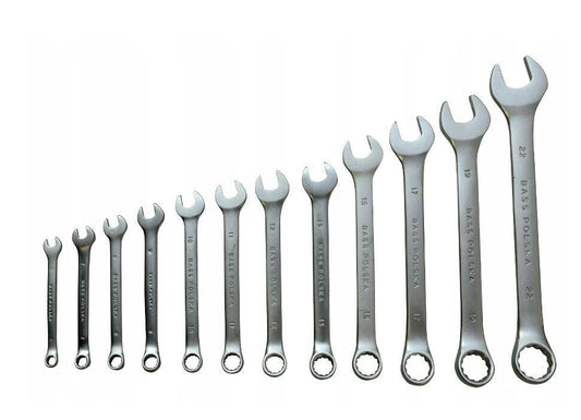 Set chei combinate, 6-22 mm, 12 elemente, Bass Polska 7155