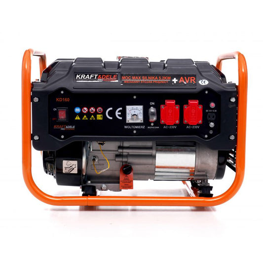 Generator electric pe benzina, 3500 W, 12 / 230 V, Kraft&Dele KD160