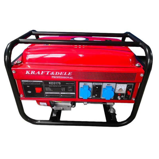 Generator electric monofazat pe benzina, 3.3 / 3.5 kW, Kraft&Dele KD3170