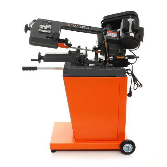 Fierastrau prelucrare metal cu banda si masa, 700 W, 1450 rpm, Kraft&Dele KD1734 2K