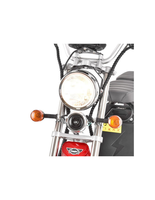 Scuter electric mare omologat COC, HECHTCOCISBLACK