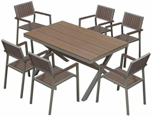 Set mobilier de gradina din 6 piese Hecht Lima Set 6