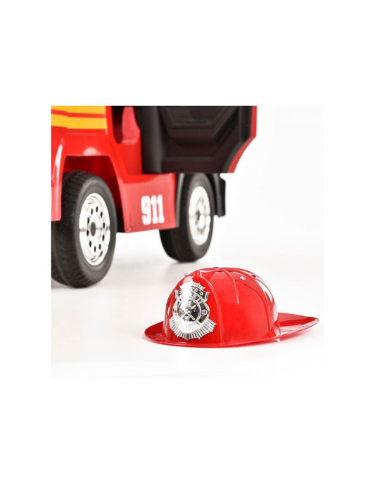 Masina de jucarie cu baterie pompieri, Hecht 51818