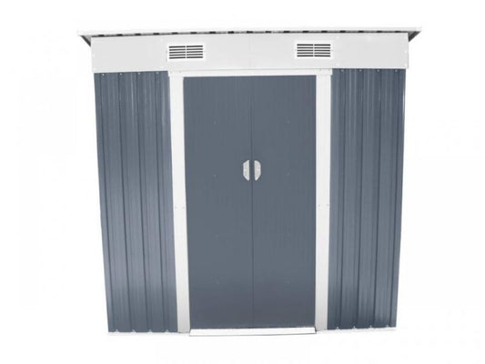 Magazie gradina din tabla, 109 x 184 x 180 cm, Hecht 4x6 Plus