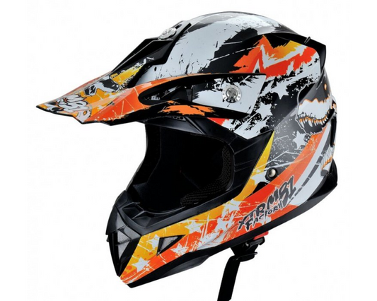 Casca portocalie ATV, marimea L, Hecht 53915 L