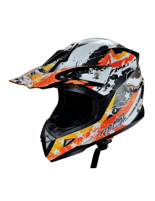Casca portocalie ATV, marimea XL, Hecht 53915 XL