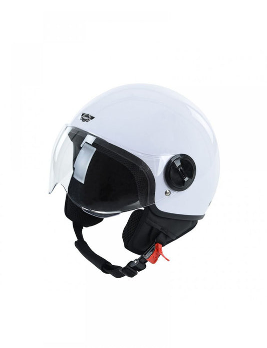 Casca alba scuter, marimea XS, Hecht 51631 XS