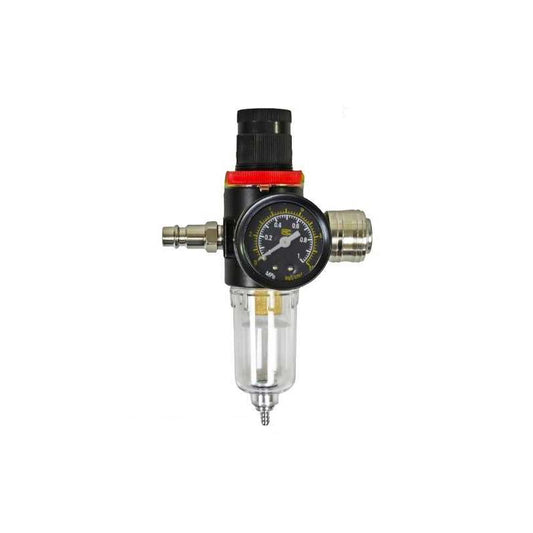 Regulator de presiune cu filtru de aer 1/4 cu manometreu, Kraft&Dele KD1497