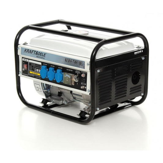 Generator de curent pe benzina, 2500 W, 12 / 230 V, Kraft&Dele KD118