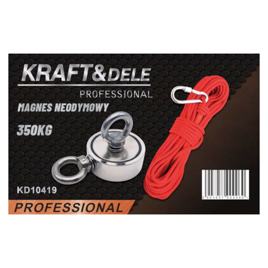 Magnet neodim cu franghie, Kraft&Dele KD10419