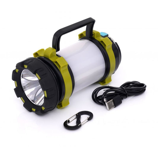 Lanterna LED cu acumulator, lumini laterale 240 m, Kraft&Dele KD1240