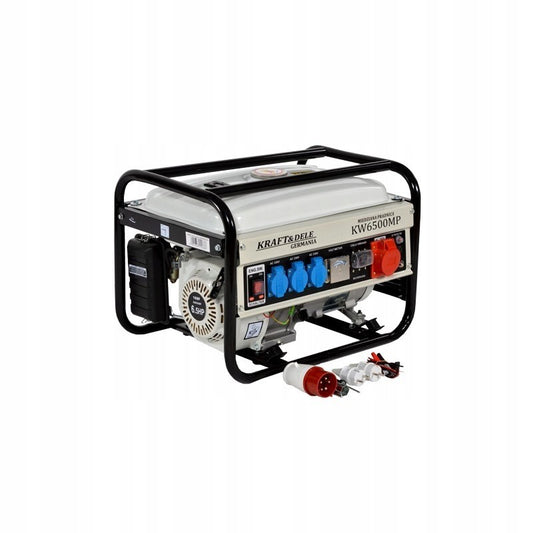 Generator de curent, 2500 W, 230 / 380 V, 6.5 cp, Kraft&Dele KD105