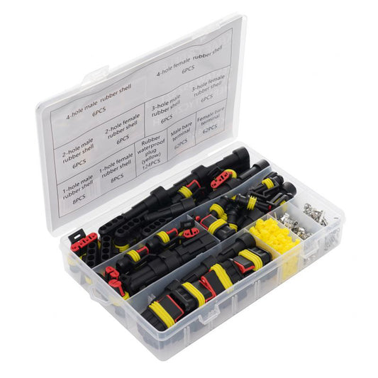Set conectori electrici ermetici, 352 elemente, Kraft&Dele KD10480