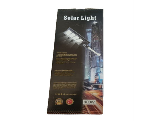 Lampa solara stradala, 400 W, Expert PR-666