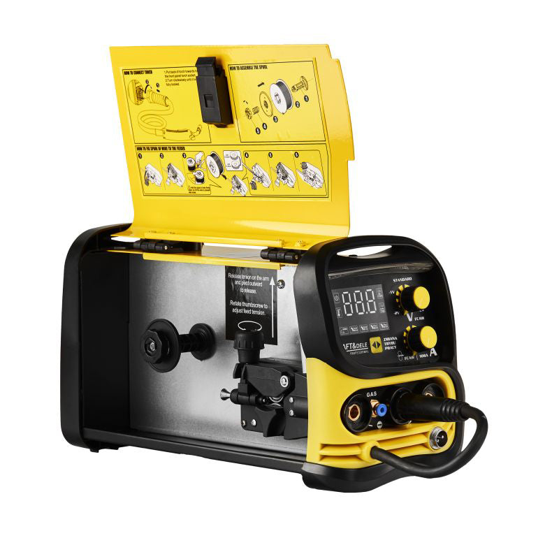 Aparat de sudura IGBT / MIG / MAG / MMA / TIG, 220 A, Kraft&Dele